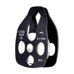 Karam 12 mm Dia Aluminium Single Pulley Single Side Attachment, AP 012