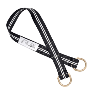 Karam 1.0 Mtr Flame Resistance Anchorage Webbing Sling With Both Side 'D' Ring, PN 804(FR)