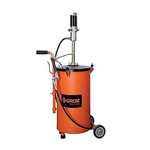 Groz 50 kg Portable Air Operated Grease Pump With Built In Grease Bucket, BGRP/50