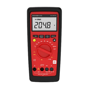 Rishabh 3-3/4 Digit / 3999 Count Digital Multimeter, 410