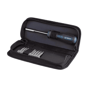 Bosch 11 Pcs Canvas Screwdriver Bit Set, 2 607 017 540