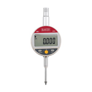 Baker 25 mm / 1.0 inch IP67 Waterproof Plunger Type Digital Dial Gauge (Swiss Technology), W2