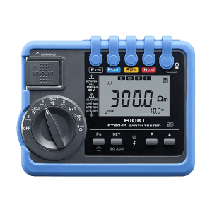 Hioki 0 - 30.0 V rms Digital Earth Tester With IP67 Dustproof & Waterproof Protection, FT6041