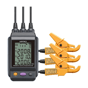 Hioki 600V AC Digital Phase Detector with Three-Phase Voltage Measurement Functionality, PD3259-50