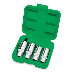 Toptul 4 Pcs 1/2 Inch Sq. Drive Stud Puller Socket Set, GAAI0401
