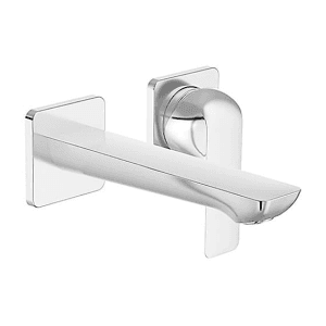 Kohler Fore Line Single Control Wall Mount Lavatory Faucet Trim Without Drain In Polished Chrome Finish, K-27482IN-4ND-CP