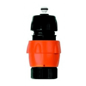 Black+Decker Pressure Washer Tap Adaptor & Quick-Connect Click-Fast With Water Stop, PWCF41408-B5