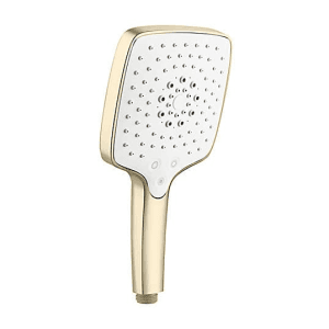 Kohler Rain Duet Square Multi Function Hand Shower Without Hose In French Gold Finish, K-97009T-AF