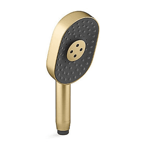 Kohler Statement Multi-Function Oblong Hand Shower With Katalyst Technology In Brushed Bronze Finish, K-26284IN-BV
