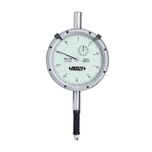 Insize 0 - 10 mm Waterproof Dial Indicator with Lug Back, 2324-10A
