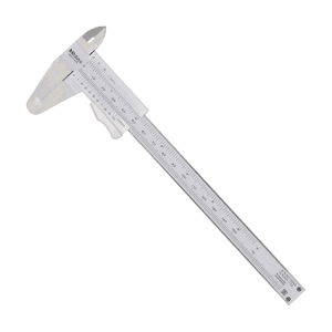 Mitutoyo 150 mm / 6 inch Vernier Double Scale Caliper with Thump Grip, 531-122