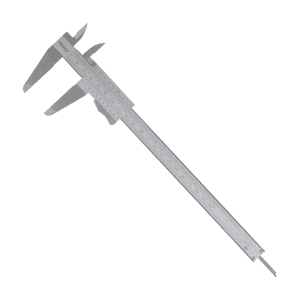 Mitutoyo 200 mm / 8 inch Vernier Double Scale Caliper with Thump Grip, 531-129