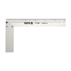Yato 10 inch / 250 mm Aluminium Try Square Square, YT-7080
