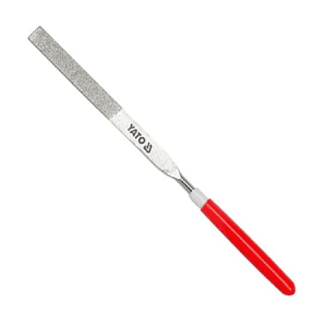 Yato 160 mm / 6 inch Flat Diamond Coated Needle File, YT-6147