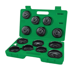 Toptul 14 Pcs Automotive Cup Type Oil Filter Wrench Set, JGAI1401