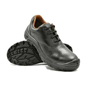 Hillson ISI Marked Single Density Grain Leather MF 01 Safety Shoes - Composite Toe (Black & Brown)