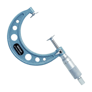 Mitutoyo 50 - 75 mm Disk Micrometer, 123-103