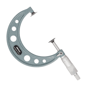 Mitutoyo 75 - 100 mm Disk Micrometer, 123-104