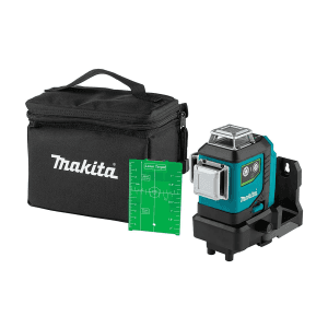 Makita 12V max CXT Li-Ion Rechargeable Green Multi Line Laser, SK700GD