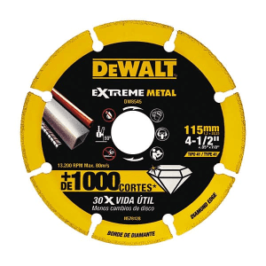 Dewalt 4-1/2 inch / 115 mm Extreme Diamond Edge Cutoff Wheel-30x Life, DW8545-IN