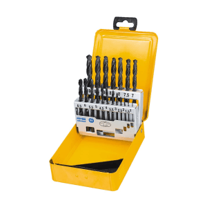 Dewalt 1mm-10mm HSS-R DIN Jobber Drill Bit Set (Pack of 19), DT5913