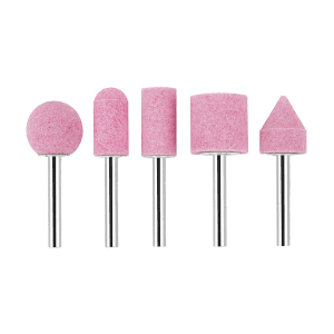 Bosch 25 mm Dia. Medium Hard Conical Grinding Stone (Pack of 5 Pcs), 1 609 200 286