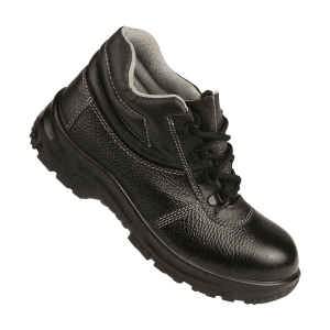 Paragon High Ankle Safety Shoe 705 - Steel Toe (Black & Grey), PV0705GP