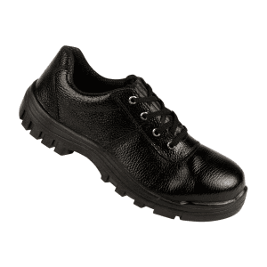 Paragon Buff Split Leather Safety Shoe 737 - Metal Toe (Black), PU0737G
