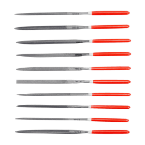 Yato 4 x 75 x 160 mm Needle File Set (Pack Of 10 Pcs), YT-6164