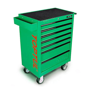 Toptul 227 Pcs General Series Mechanical Tool Set With 7 Drawer Tool Trolley, GCAJ0001