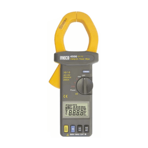 Meco 3 / 1 Phase Clamp - On TRMS Power Meter For AC / DC Measurement, 4500