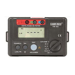 Kusam-Meco 30 - 600V Digital RCD (ELCB) Tester, KM 582