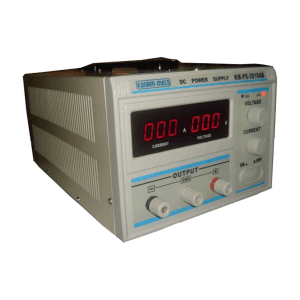 Kusam-Meco 0 - 30V / 0 - 10A DC Regulated Power Supply (Single Output), KM-PS-3010-AB