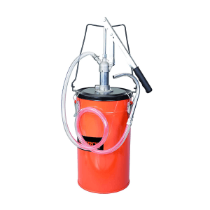 Groz 16 Ltr Portable Bucket Oil Pump With Variable Handle Setting (Without Wheel), V16