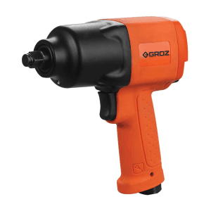 Groz 1356 Nm 1/2 Inch Composite Body Impact Wrench (Twin Hammer Mechanism), IPW/305