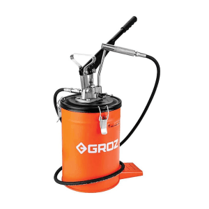 Groz 10 Kg Hand Operated Bucket Grease Pump With Variable Handle Setting (Without Wheel), VGP/10A