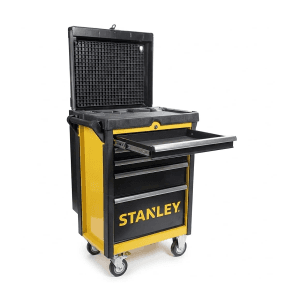 Stanley 5 Drawer Safety Trolley with Peg Board, STST270051IMP-A