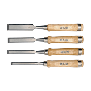 Yato 280 mm & 300 mm Length - 4 Pcs Wood Chisel Sets, YT-6260