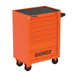 Groz 27 Inch / 7 Drawer Rolling Tool Cabinet (S10 Series), RTC-1027