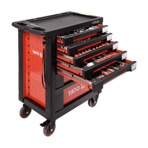 Yato 7 Drawers Roller Cabinet with Tools (211 Pcs), YT-55290