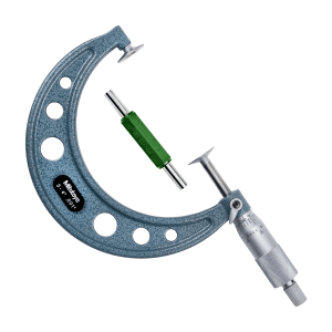 Mitutoyo 3 - 4 inch Disk Micrometer, 123-128