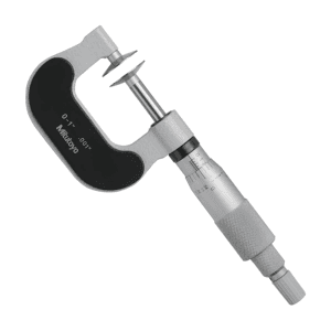 Mitutoyo 0 - 1 inch Non-Rotating Spindle Disk Micrometer, 169-203-10