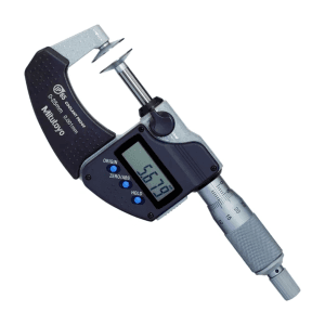 Mitutoyo 0 - 25 mm Digital Disk Micrometer, 323-250-30