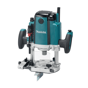 Makita 12 mm (1/2") 1850W Plunge Router With Soft Start & Dual LED Lights, RP1802F