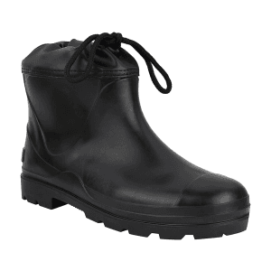 Alko Plus 8 inch PVC Collar Boot without Steel Toe (Black), APS C5
