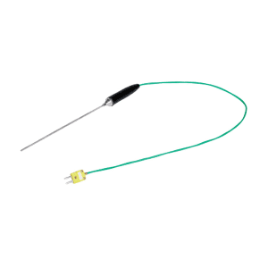 Insize -40°C ~ 600°C K-type Handheld Teflon Twisted Shielded wire Armored Thermocouple (Round Sensor), 0709-HAK04