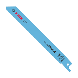 Bosch 150 mm Reciprocating Saw Blades Basic For Metal (S 918 AF),2 608 651 780