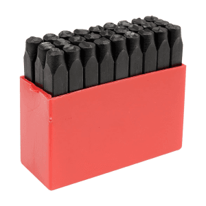 Yato 65 mm / 6 mm Letter Stamps (Pack of 27 Pcs), YT-6862