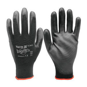 Yato Black Working Gloves, YT-7473