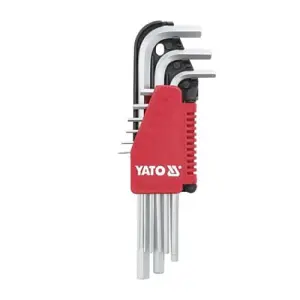 Yato 2 mm - 10 mm Hex Key Set CRV (9 Pcs), YT-0502